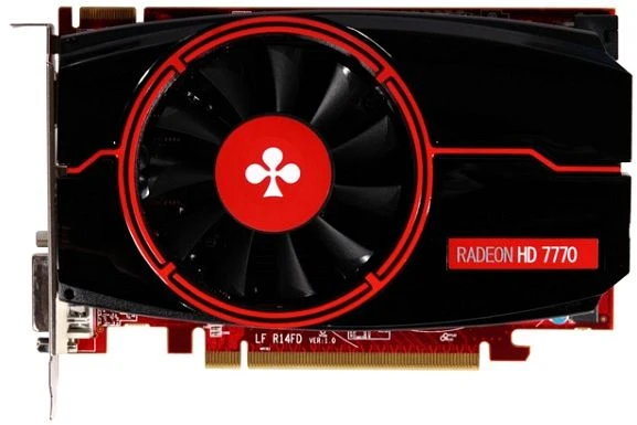 Club 3D Radeon HD 7770 GHz Edition, 1GB GDDR5, DVI, HDMI, DP