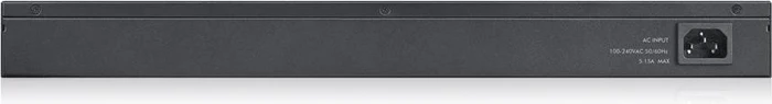 Zyxel GS1920 Rackmount Gigabit Smart Switch, 24x RJ-45, 4x RJ-45/SFP, 375W PoE+