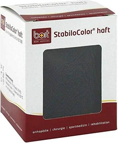 Bort Medical StabiloColor haft Bandage schwarz, 8cm x 5m, 1 Stück