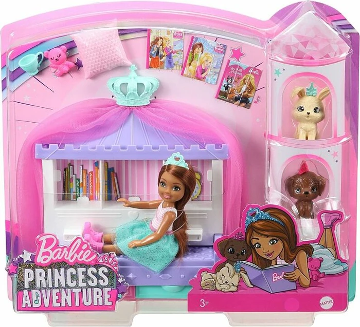 Mattel Barbie - Princess Adventure Chelsea Märchenstunde Spielset