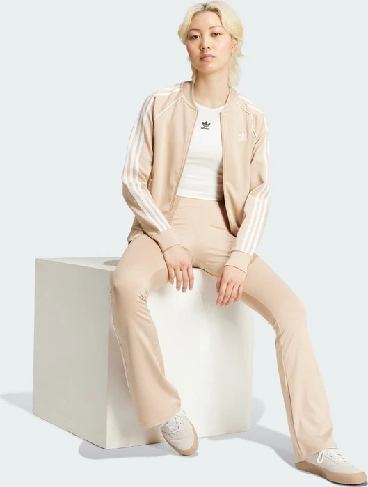adidas Adicolor Classics SST Originals Trainingsjacke magic beige (Damen)