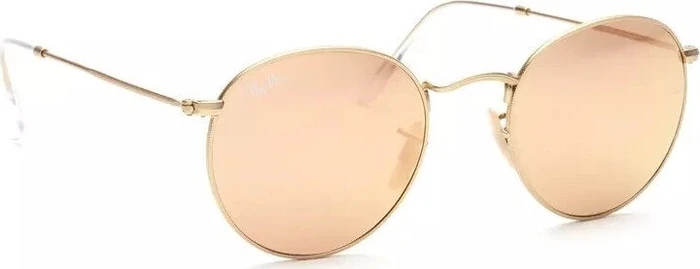 Ray-Ban RB3447 Round Metal 50mm gold/rosa