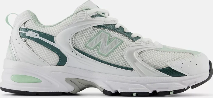 New Balance 530 white/new spruce/clay ash