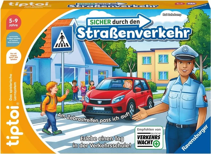 Ravensburger tiptoi Spiel: Sicher im Straßenverkehr