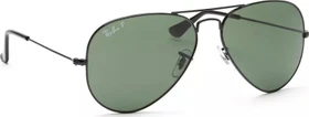 Ray-Ban RB3025 Aviator Classic 58mm polished black/green classic