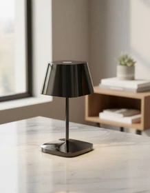 Villeroy & Boch Neapel RC 97228 Akku-Tischleuchte grau glänzend
