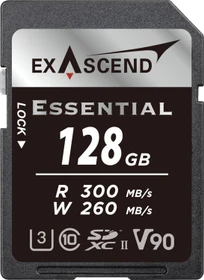 Exascend Essential R300/W280 128GB, UHS-II U3, Class 10