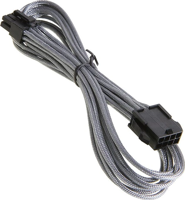 BitFenix Alchemy 8-Pin EPS12V Verlängerung 45cm, sleeved silber