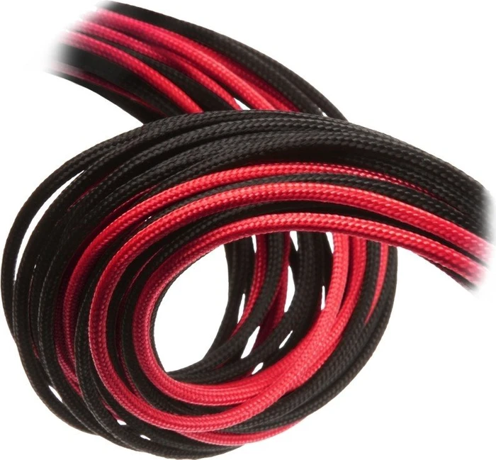 CableMod C-Series ModFlex Essentials Cable Kit, RMi, RMx, schwarz/rot