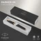 Parker IM black lacquer/gold trim, rechte Hand, fein, Geschenkbox Vorschaubild