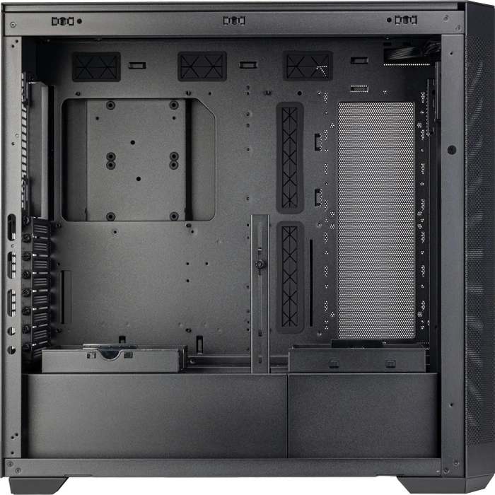 SilverStone Seta H2, schwarz, Glasfenster