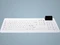 Contour Design Active Key Hygiene-Tastatur mit Chipkartenleser, weiß, USB, DE Vorschaubild