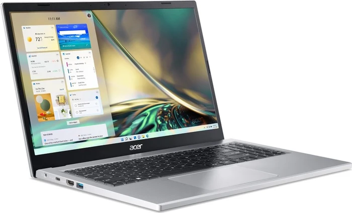Acer Aspire 3 A315-510P-39UW, Pure Silver, Core i3-N305, 8GB RAM, 256GB Flash, DE