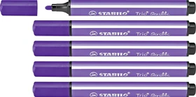 STABILO Trio Scribbi violett, 5er-Pack