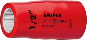 Knipex Außenzwölfkant Steckschlüssel 1/2" zöllig, 1/2"x55mm