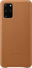 Samsung Leather Cover für Galaxy S20+ braun