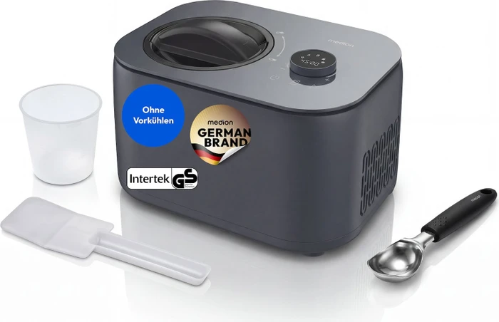 Medion MD 100116 Eismaschine grau