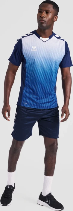 hummel Core XK Poly Trainingshose kurz blau