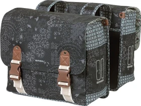 Basil Boheme Doppeltasche Gepäcktasche charcoal