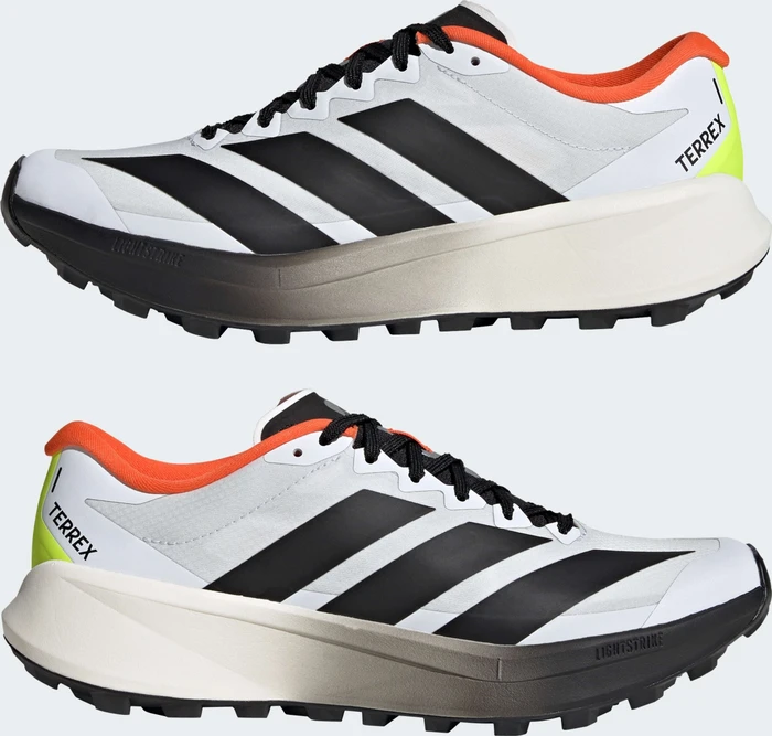 adidas Terrex Agravic 4 cloud white/core black/semi impact orange (Herren)