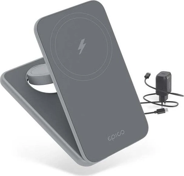 Epico Mag+ Foldable Charging Stand grau