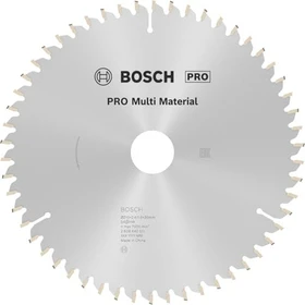 Bosch Professional Multi Material Kreissägeblatt 54Z, 210x2.4x30mm, 1 Stück