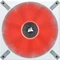 Corsair ML Series ML140 LED Elite Red, weiß, 140mm Vorschaubild