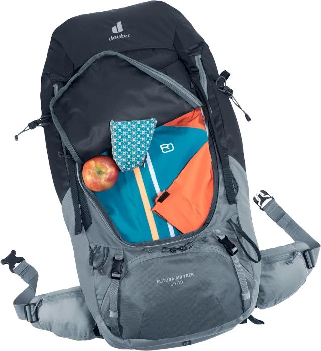 Deuter Futura Air Trek 60+10 black/graphite