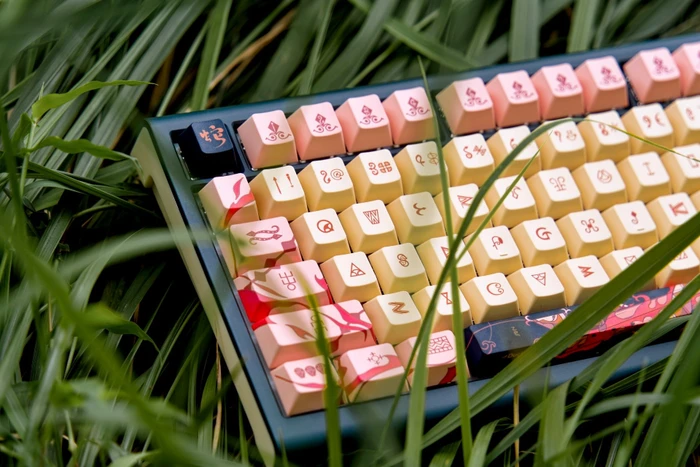 Ducky Year of the Snake 2025, 75% Layout, grün/beige, hot-swap, MX2A BROWN, USB, ND