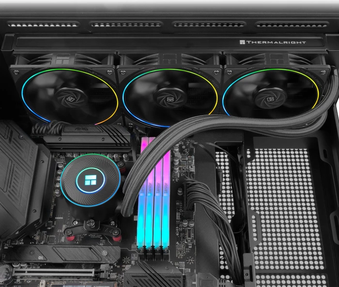 Thermalright Aqua Elite 360 ARGB Black V5, schwarz