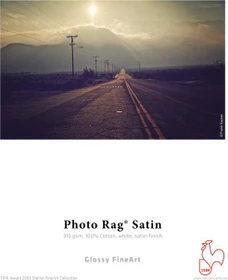 Hahnemühle Digital Glossy FineArt Photo Rag Satin Fotopapier seidenmatt weiß, A3, 310g/m², 25 Blatt