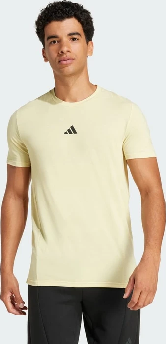 adidas Designed For Training Workout Funktionsshirt kurzarm powder yellow (Herren)