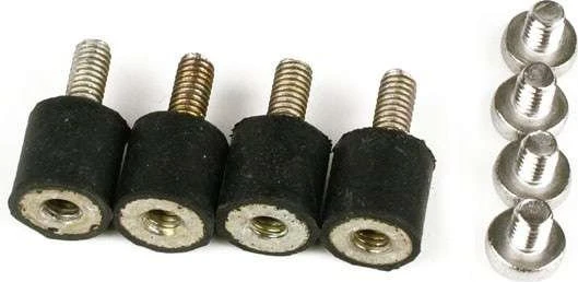 Alphacool Entkopplungsset für Eheim/Hydor/Laing Aufsatz, 4er-Pack