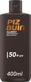 Piz Buin Allergy Sun Sensitive Skin Sun Lotion LSF50+, 400ml
