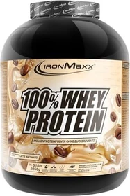 IronMaxx 100% Whey Protein Latte Macchiato Eiskaffee 2.35kg