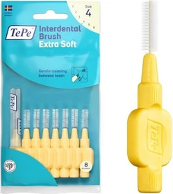 TePe x-soft Interdentalbürste gelb, 8 Stück