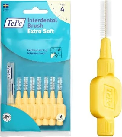 TePe x-soft Interdentalbürste gelb