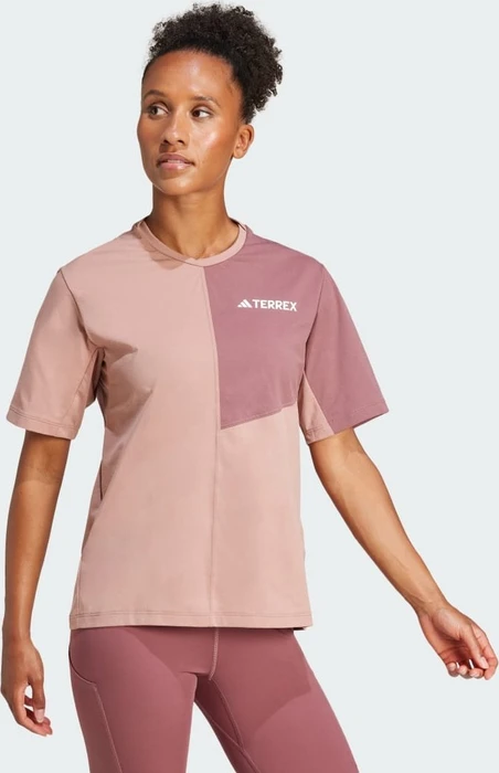 adidas Terrex Multi Climacool Funktionsshirt kurzarm warm clay (Damen)