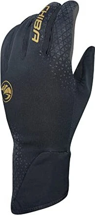 Chiba BioXCell Light Winter Fahrradhandschuhe gold/schwarz