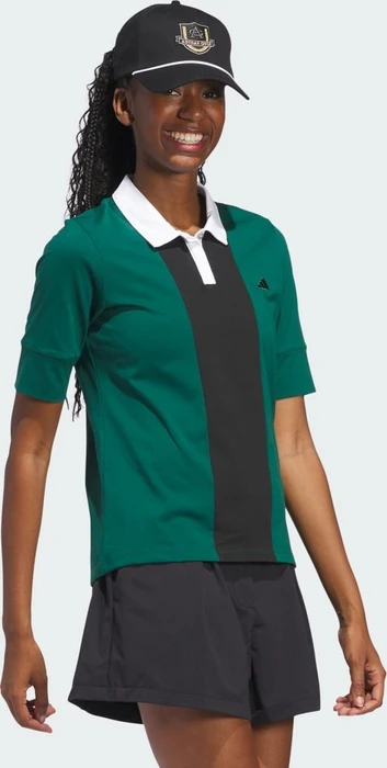 adidas Go-To Poloshirt kurzarm collegiate green (Damen)