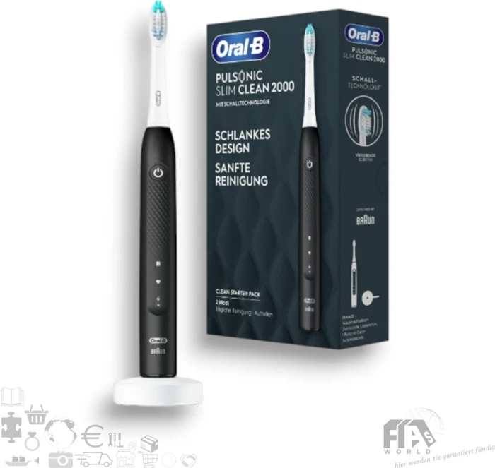 Oral-B Pulsonic Slim Clean 2000 schwarz