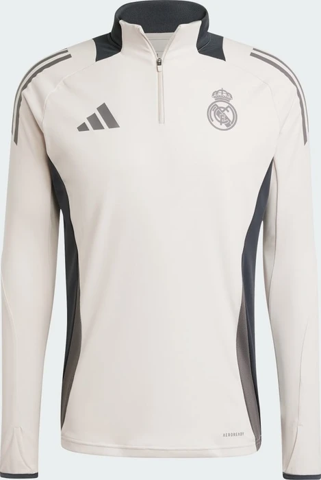 adidas Real Madrid Tiro 24 Competition Funktionsshirt langarm putty mauve/grey/charcoal (Herren)