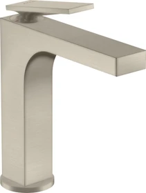 Hansgrohe Axor Citterio 160 Waschbeckenarmatur mit Hebelgriff und Ablauffernbedienung brushed nickel