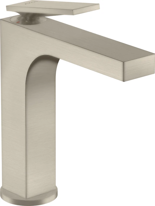 Hansgrohe Axor Citterio 160 Waschbeckenarmatur mit Hebelgriff und Ablauffernbedienung brushed nickel