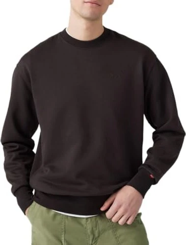 Levi's Authentic Rundhals Sweatshirt black agate/garment dye (Herren)
