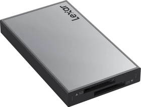 Lexar Professional Workflow Dual-Slot SD UHS-II Card Reader (WF720), USB-C 3.1 [Buchse] (LPWF720N-4ANGL)