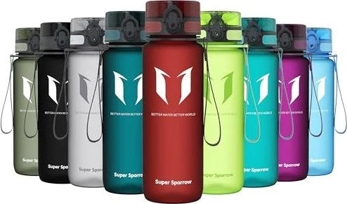 Super Sparrow Tritan Trinkflasche 750ml dark red
