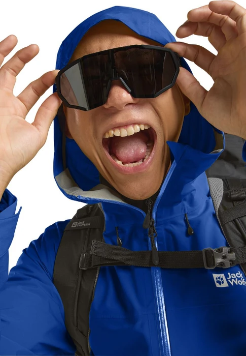 Jack Wolfskin Highest Peak 3L Funktionsjacke vibrant blue (Herren)