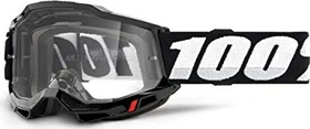 100% Accuri2 Schutzbrille black/clear lens