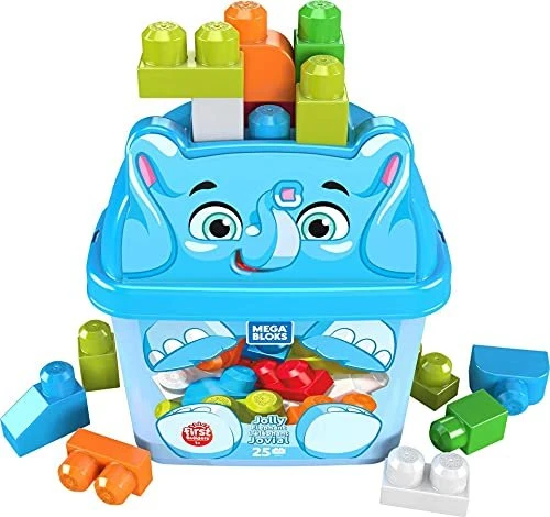 Mattel Mega Bloks Elefant Bausteinbox